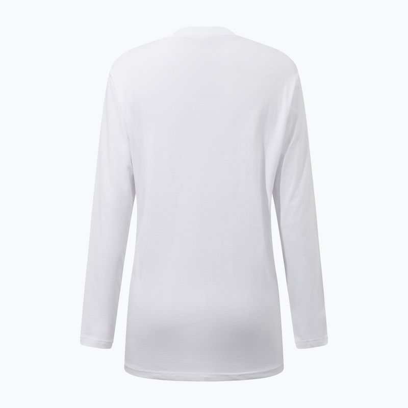 Női hosszú ujjú Berghaus Boyfriend Boyfriend Big Classic Logo tiszta fehér 2