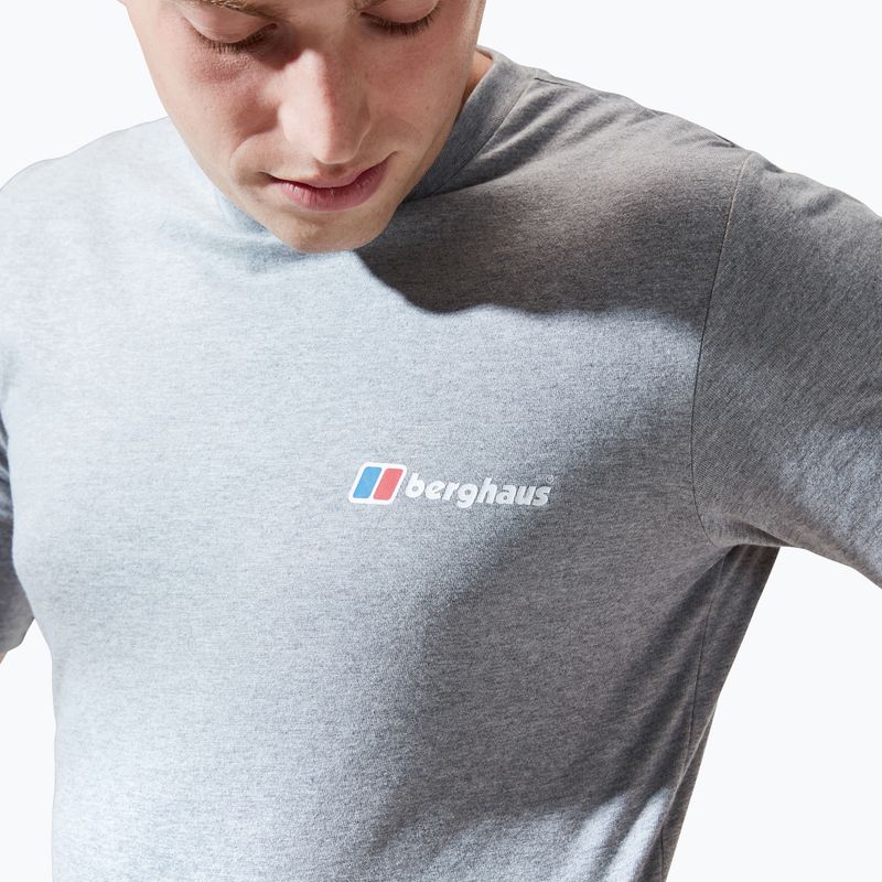 férfi póló Berghaus Snowdon SS Tee 2.0 grey marl bci 5