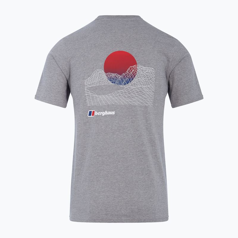 férfi póló Berghaus Snowdon SS Tee 2.0 grey marl bci 9