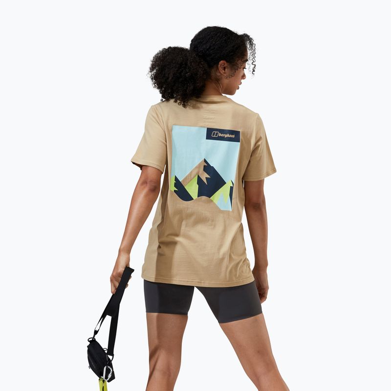 női póló Berghaus Boyfriend Dolomites sand dune 3