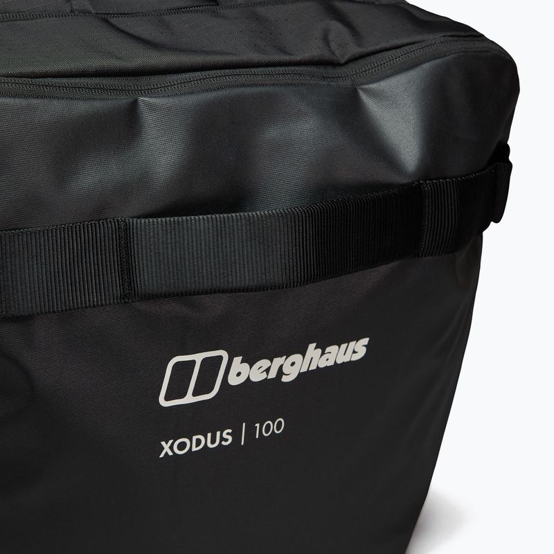 Utazótáska Berghaus Xodus Holdall 100 l black/black 8