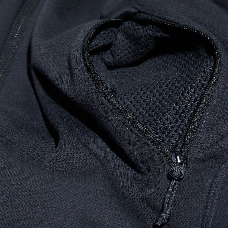 Berghaus Heuberg Hoody jet black/grey pinstripe marl női polár pulóver 15