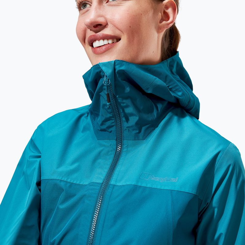 Berghaus Deluge Pro 3.0 deep ocean/jungle jewel női esőkabát 4