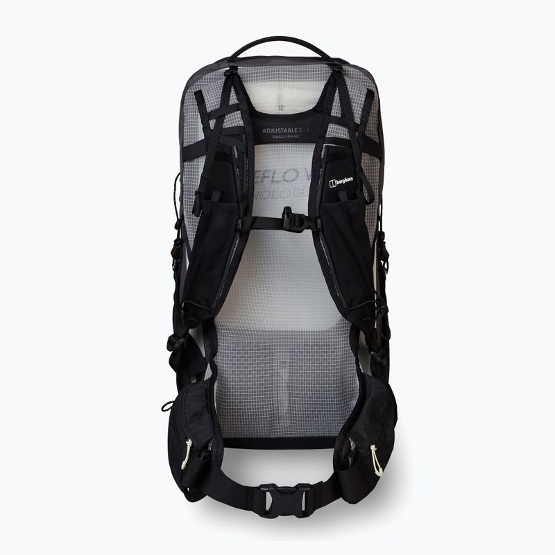 Berghaus 3D Freeflow 30+5 l S szürke csíkos/jet fekete túra hátizsák 2