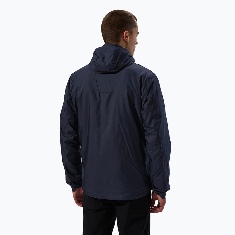 Férfi Berghaus Alpha Resist-Air hale navy szélkabát 3