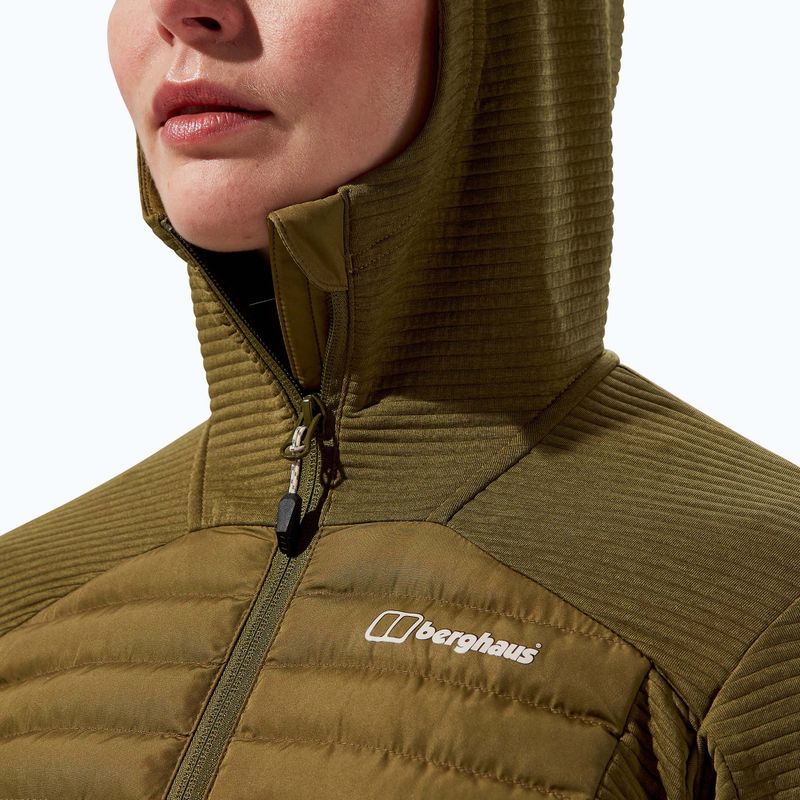 Női hibrid kabát Berghaus Nula Hybrid oak moss 4