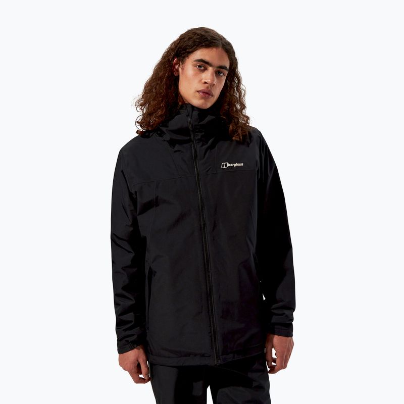Férfi esőkabát Berghaus Deluge Pro 3.0 Insulated black