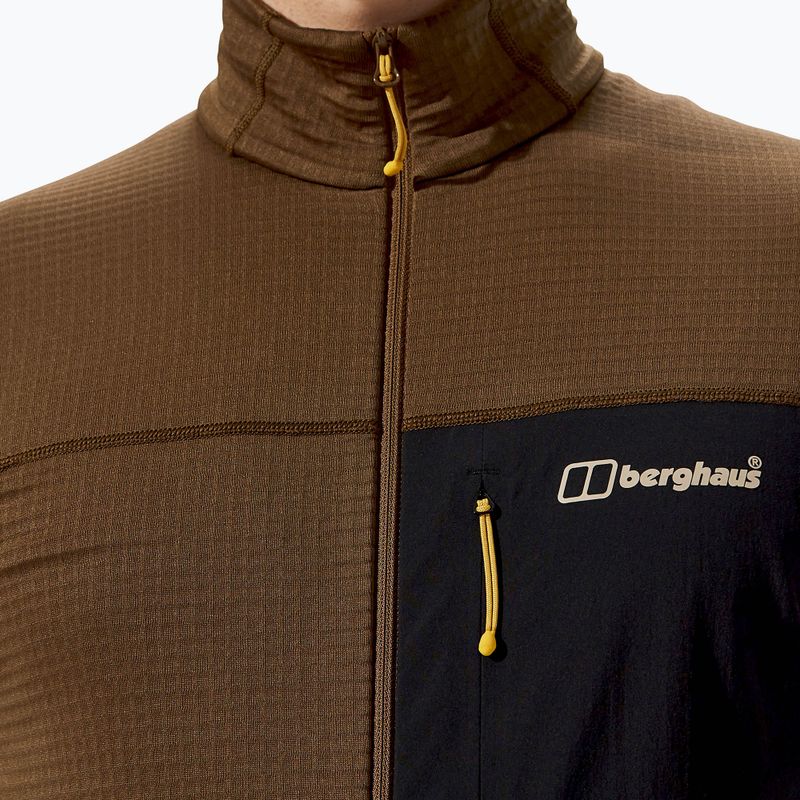 Férfi Berghaus Ridge-Hiker fleece kapucnis pulóver váll/jet fekete 4