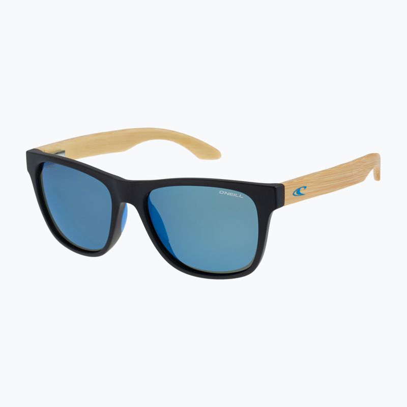 Napszemüveg O'Neill ONS 9016-2.0 matte black/bamboo/blue mirror