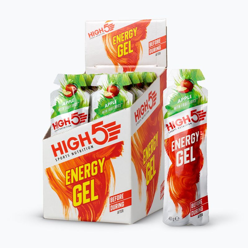 HIGH5 Energy 40 g-os alma ízű energiazselé