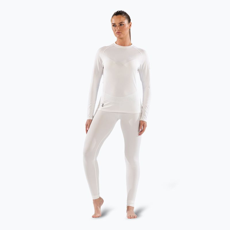 Női thermo hosszú ujjú felső Surfanic Cozy CarbonDri Limited Edition Crew Neck white 2