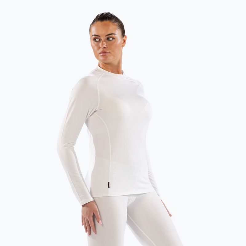 Női thermo hosszú ujjú felső Surfanic Cozy CarbonDri Limited Edition Crew Neck white 3