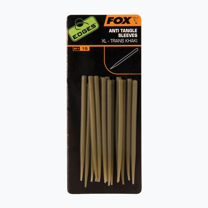 Fox Edges Anti Tangle Sleeve khaki CAC554 CAC554