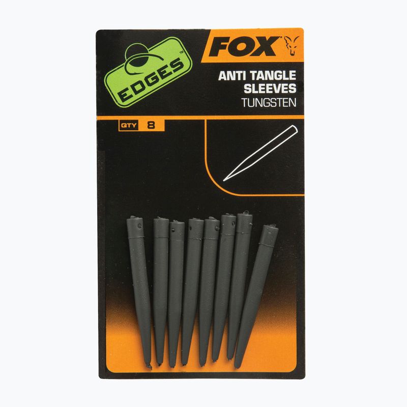FOX Edges Tungsten gubancolódásgátló hüvelyes radírgumi 8 db szürke CAC630