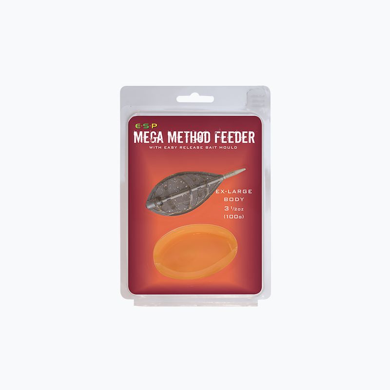 ESP Mega Method Feeder XL alapozó kosár + penész barna ETFMMB100