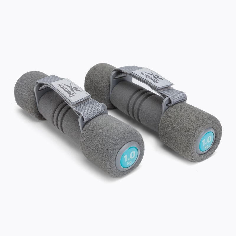 Reebok súlyzók 2 x 1 kg szürke RAWT-11061BL