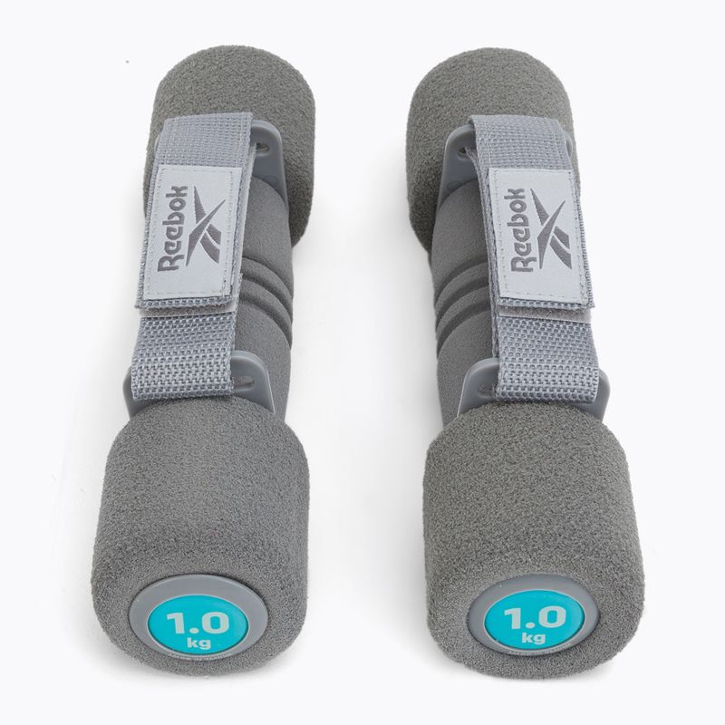 Reebok súlyzók 2 x 1 kg szürke RAWT-11061BL 3