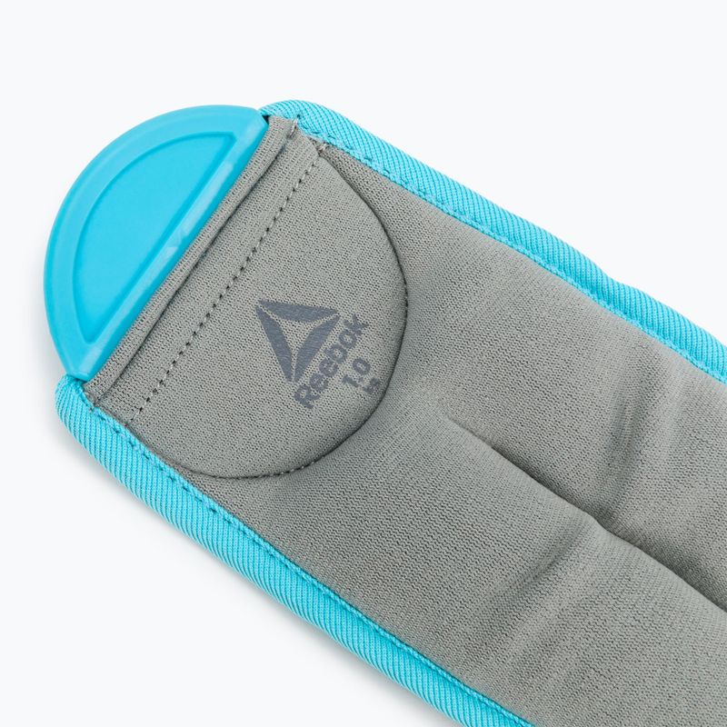 Reebok csuklós súlyok 1kg-2db szürke RAWT-11071BL 3