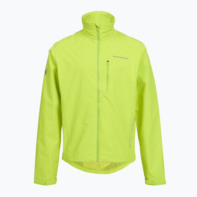 Férfi kerékpáros dzseki Endura Hummvee Waterproof hi-viz yellow