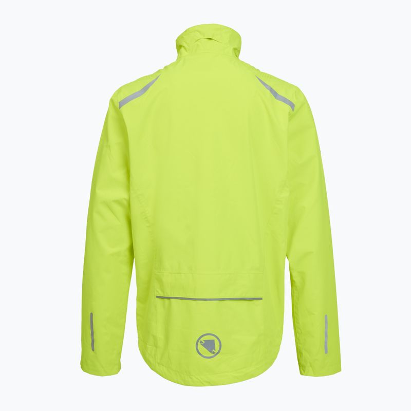 Férfi kerékpáros dzseki Endura Hummvee Waterproof hi-viz yellow 2
