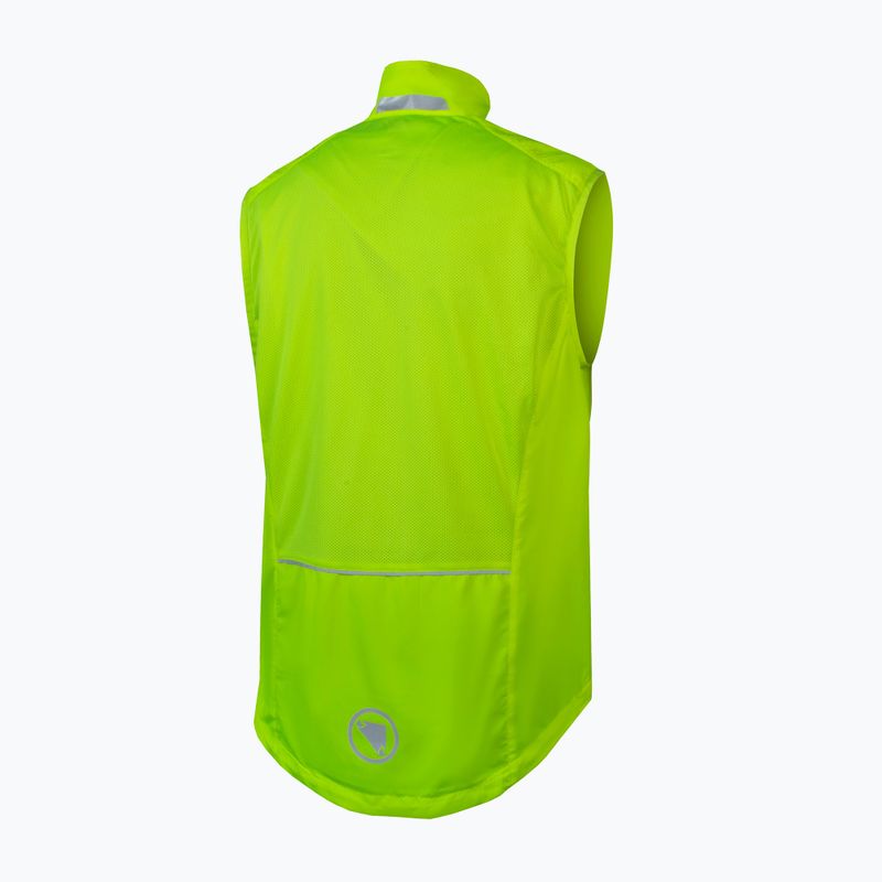 Férfi kerékpáros mellény Endura Hummvee hi-viz yellow 2