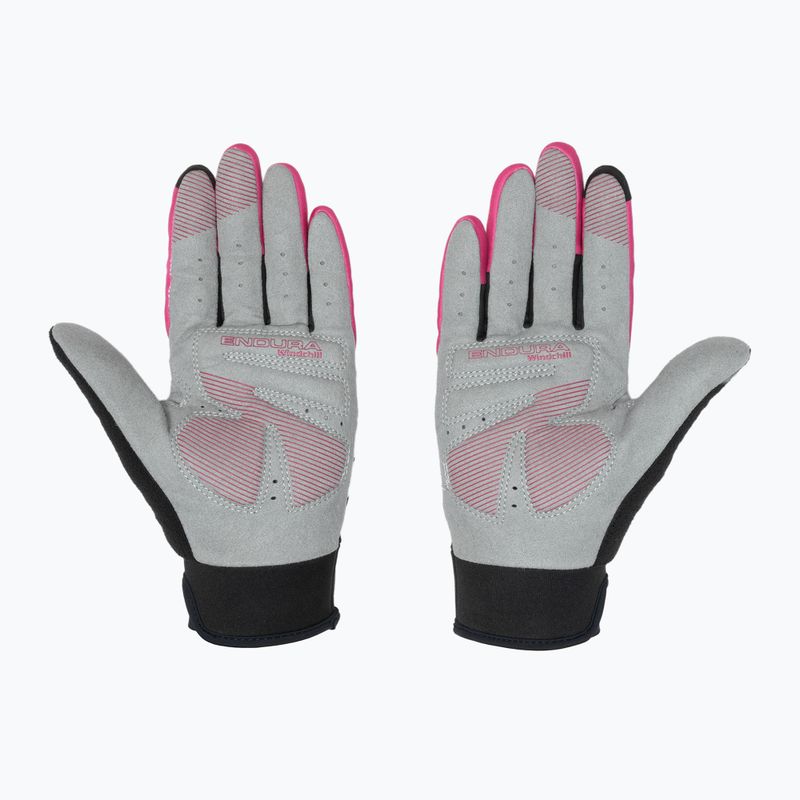 Női kerékpáros kesztyű Endura Windchill W cerise 3