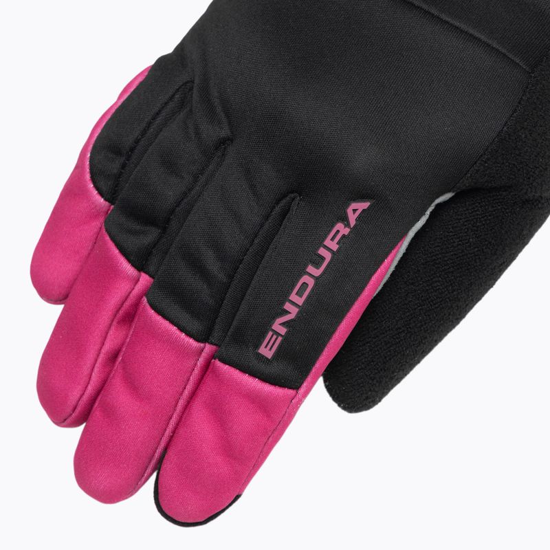 Női kerékpáros kesztyű Endura Windchill W cerise 4