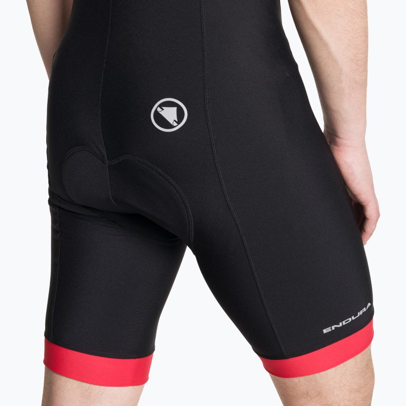 Férfi kerékpáros rövidnadrág Endura Xtract Gel II Bibshort red 4