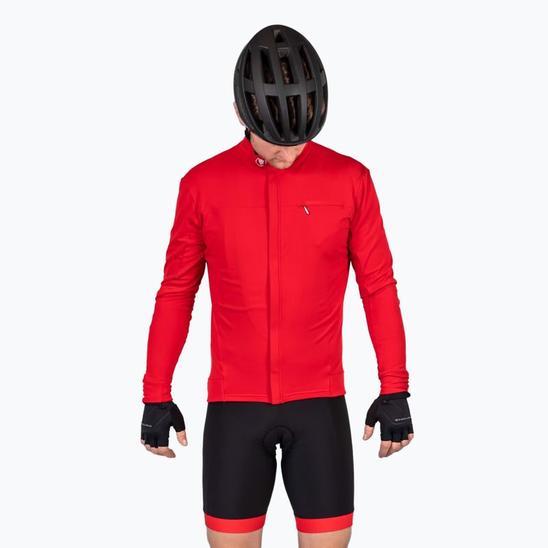 Férfi kerékpáros rövidnadrág Endura Xtract Gel II Bibshort red 7