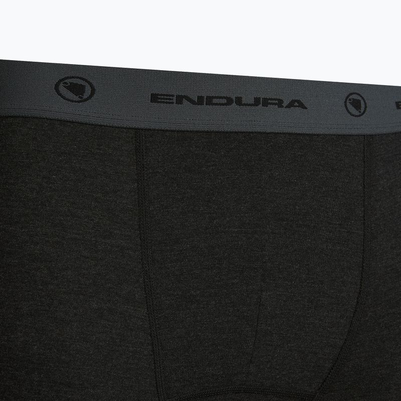 Férfi kerékpáros boxeralsó Endura Bike Boxer 2 darab anthracite 4