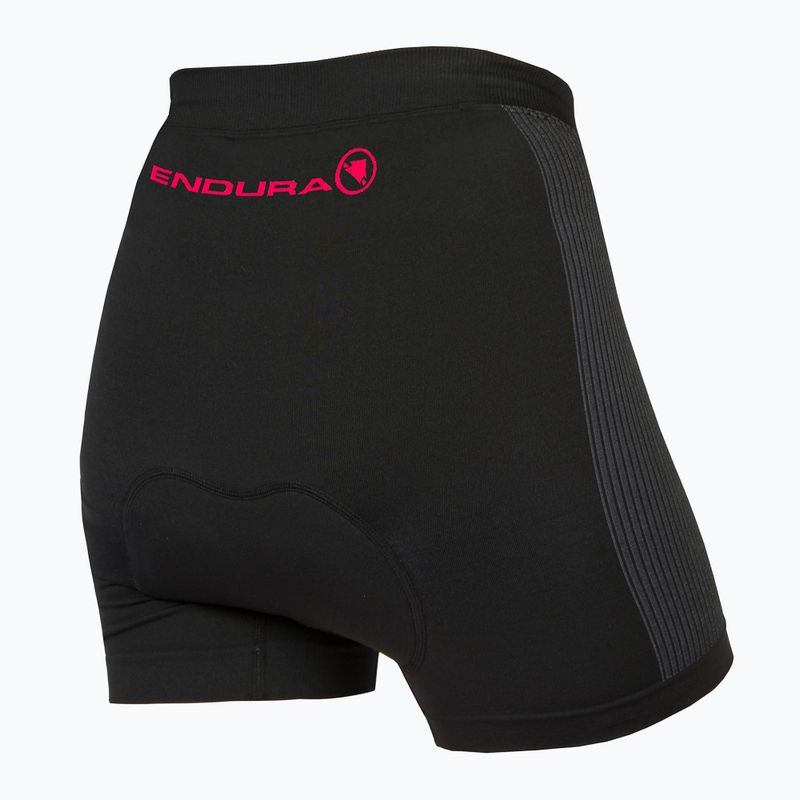 Női kerékpáros boxeralsó Endura Engineered II W fekete 2