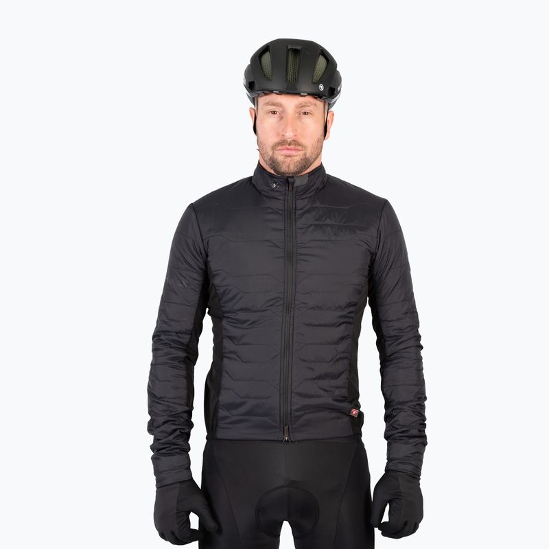 Férfi kerékpáros dzseki Endura Pro Primaloft II black