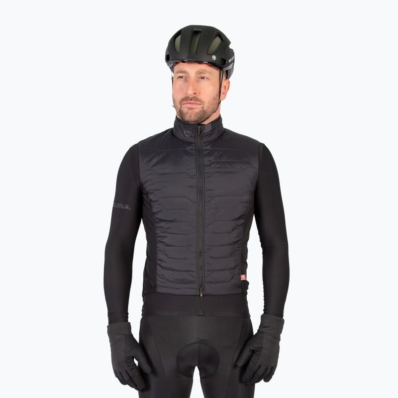 Férfi Endura Pro SL PrimaLoft kerékpáros mellény fekete