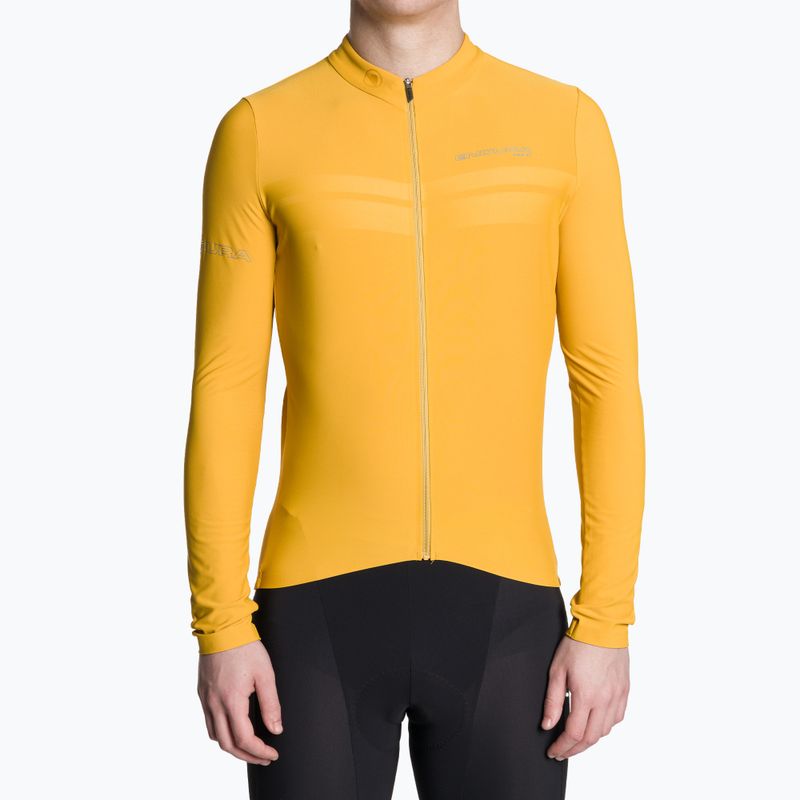 Férfi kerékpáros hosszú ujjú felső Endura Pro SL II L/S mustard 2