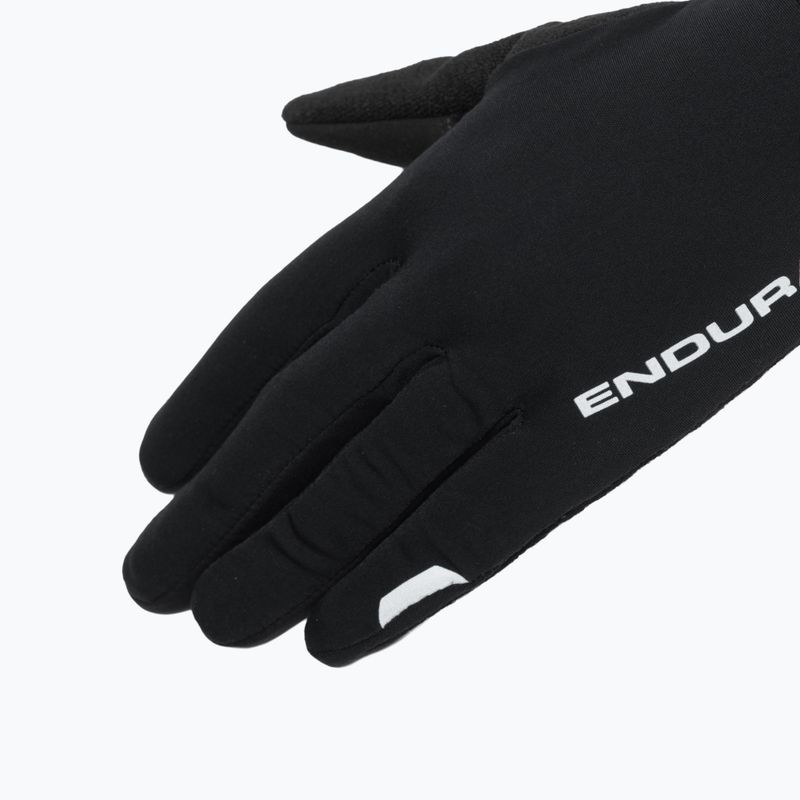 Férfi kerékpáros kesztyű Endura FS260-Pro Thermo black/reflective 4