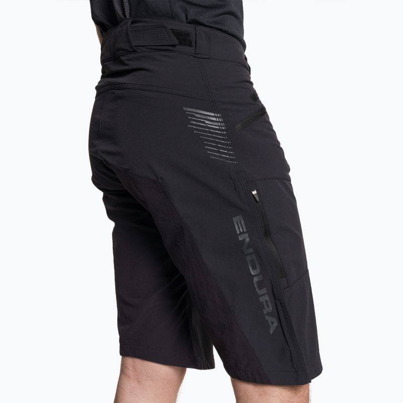 Férfi kerékpáros nadrág Endura Singletrack II Short black 3