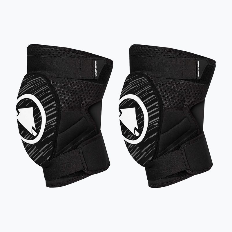 Kerékpáros térdvédő Endura Singletrack II Knee Protector white