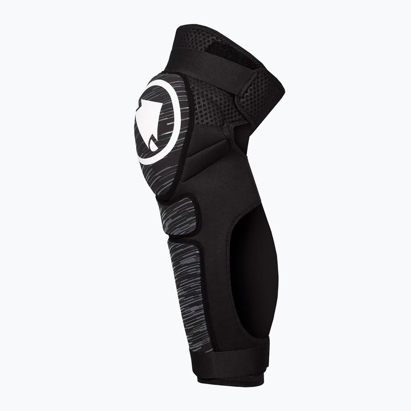 Kerékpáros térdvédő Endura Singletrack II Shin Protector black