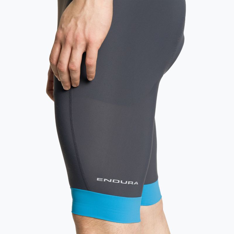 Férfi kerékpáros rövidnadrág Endura Xtract Lite Bibshort hi-biz blue 3