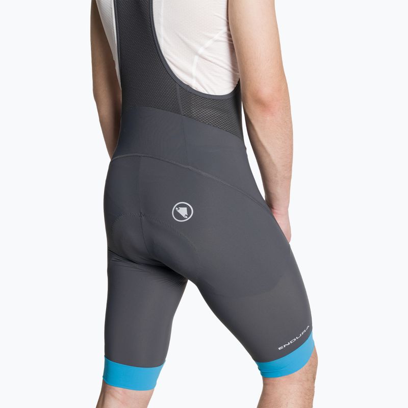 Férfi kerékpáros rövidnadrág Endura Xtract Lite Bibshort hi-biz blue 4