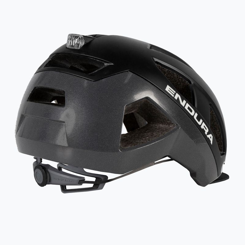 Endura Urban Luminite fekete kerékpáros sisak 2