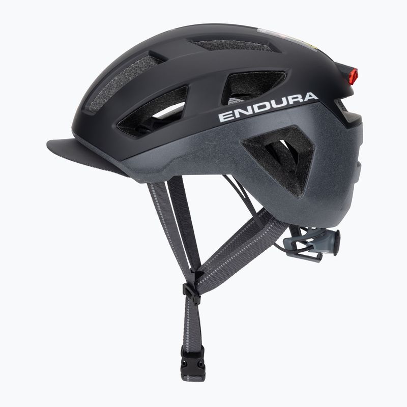 Endura Urban Luminite fekete kerékpáros sisak 3