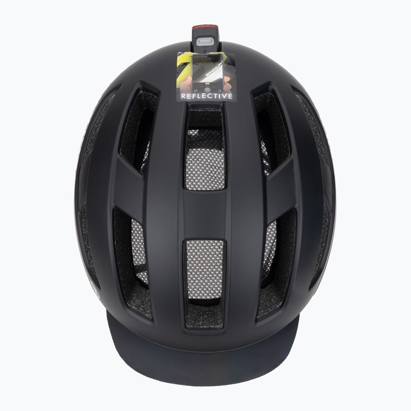 Endura Urban Luminite fekete kerékpáros sisak 6