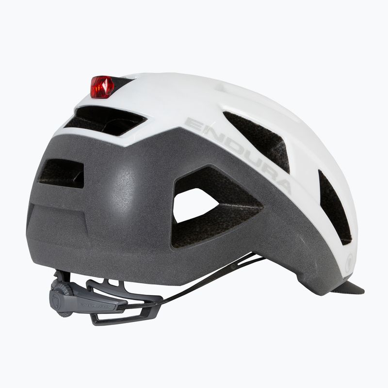 Endura Urban Luminite fehér kerékpáros sisak 2