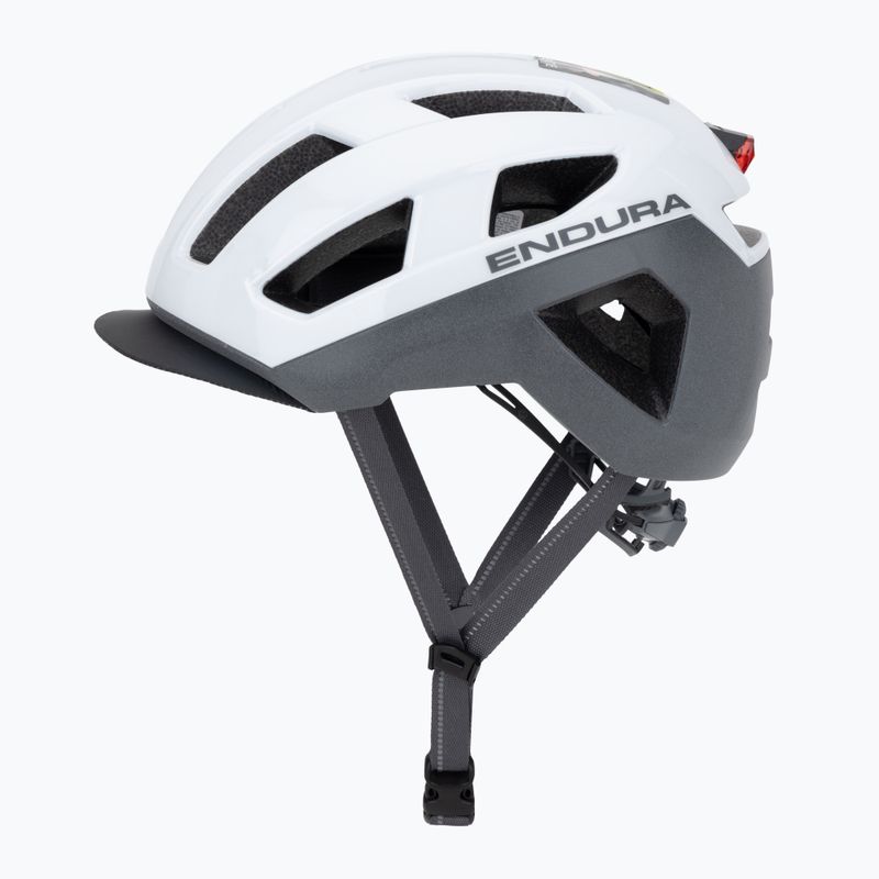 Endura Urban Luminite fehér kerékpáros sisak 3
