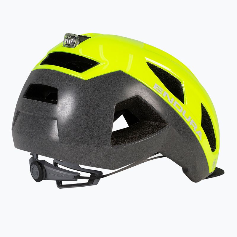 Endura Urban Luminite hi-viz sárga kerékpáros sisak 2