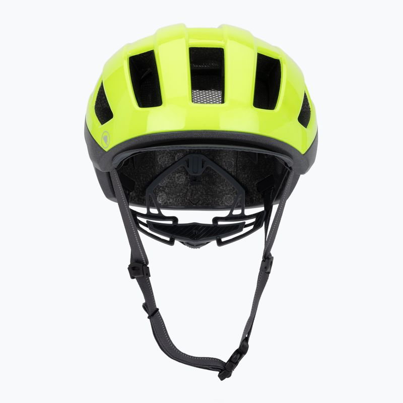 Endura Urban Luminite hi-viz sárga kerékpáros sisak 2