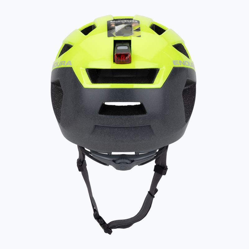 Endura Urban Luminite hi-viz sárga kerékpáros sisak 4