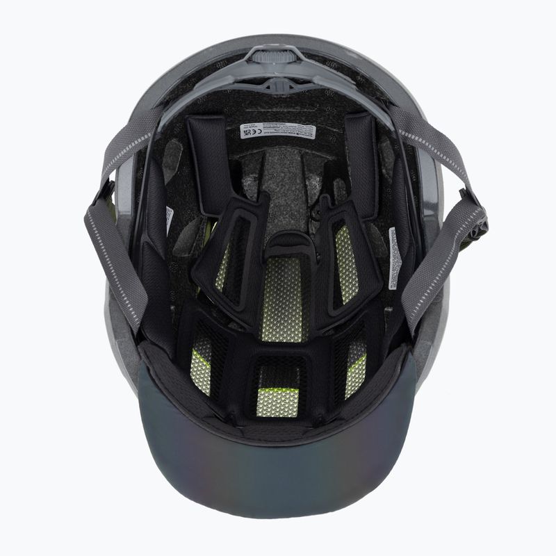 Endura Urban Luminite hi-viz sárga kerékpáros sisak 5