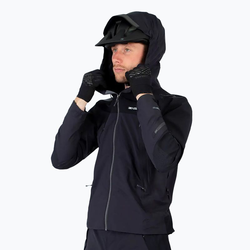 Férfi kerékpáros dzseki Endura MT500 Waterproof II black